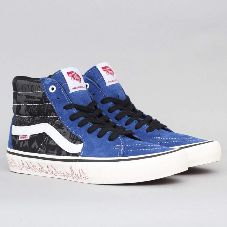 Vans Sk8-Hi Pro Ltd Shoes (Lotties) Blue / Black – Slam City Skates