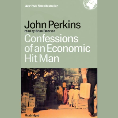 Confessions of an Economic Hitman audiobook cover art