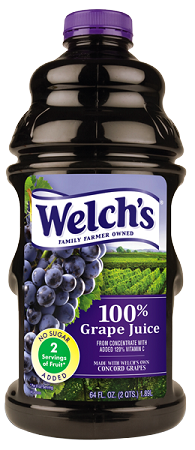 Welch's 100% Grape Juice~64 oz. Bottle
