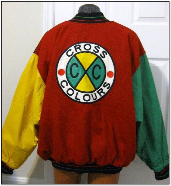 90s Cross Colors Jacket | Design innovation