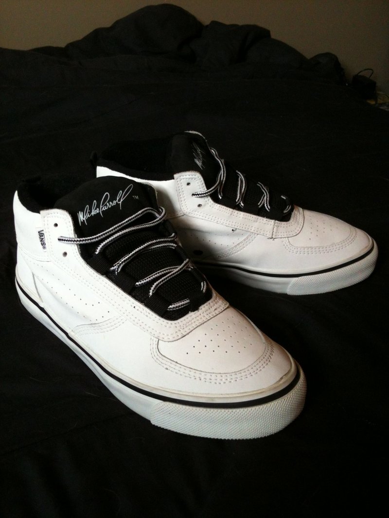 Mike Carroll pro model Vans, never released. One of two colour ...