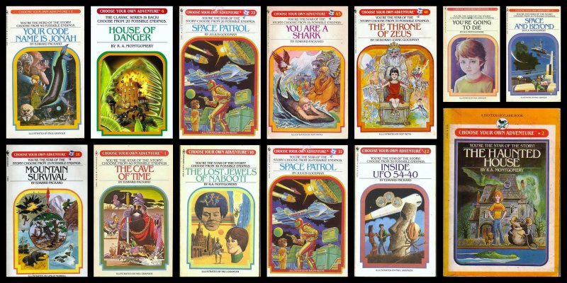 Choose Your Own Adventure Books | Like Totally 80s